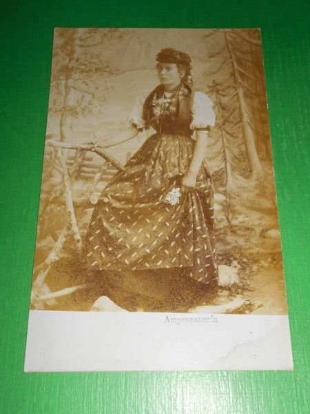 Cartolina Costume della Val d' Ampezzo ( Belluno ) - … | Immagine principale
