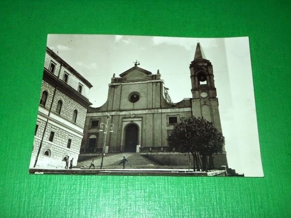 Cartolina Montemaggiore Belsito ( Palermo ) - La Chiesa 1940 …