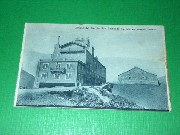 Cartolina Ospizio del Piccolo S. Bernardo dal versante francese 1910 …