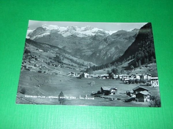 Cartolina Periax Pilaz - Sfondo Monte Rosa - Val d' …