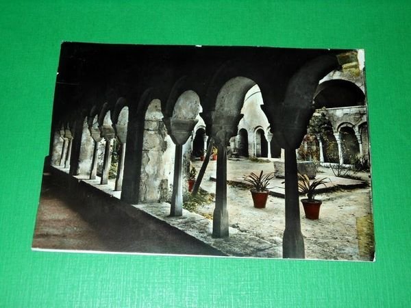 Cartolina Brindisi - Chiostro di S. Benedetto 1960 ca