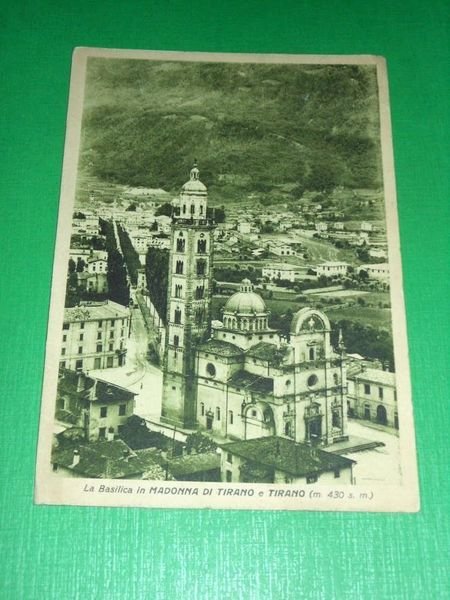 Cartolina La Basilica in Madonna di Tirano e Tirano - … | Immagine principale