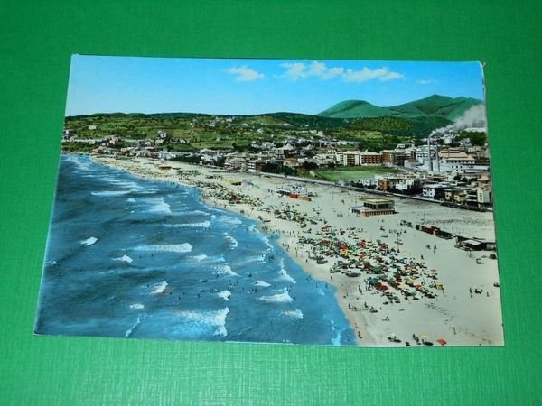 Cartolina Gaeta - Spiaggia di Serapo 1960 ca