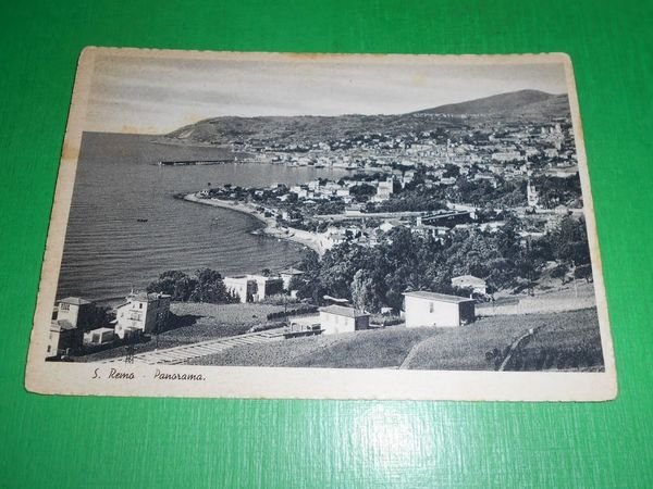 Cartolina San Remo - Panorama 1940 ca