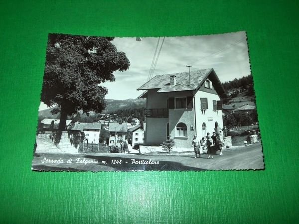 Cartolina Serrada di Folgaria - Particolare 1957