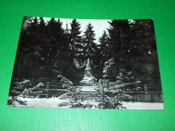 Cartolina Frugarolo - Monumento ai Caduti 1957