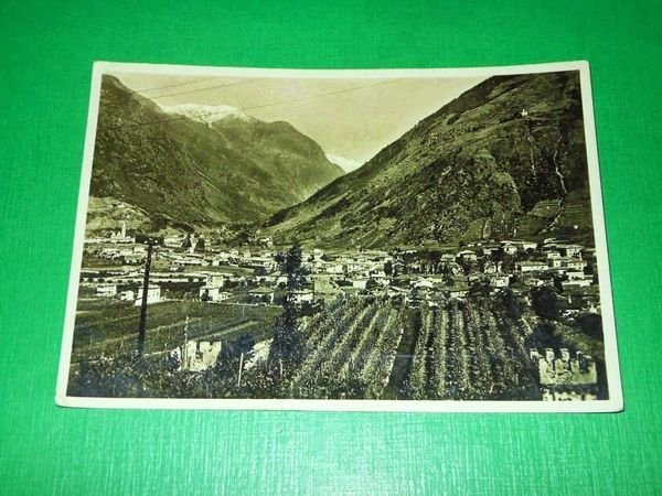 Cartolina Tirano - Panorama 1948