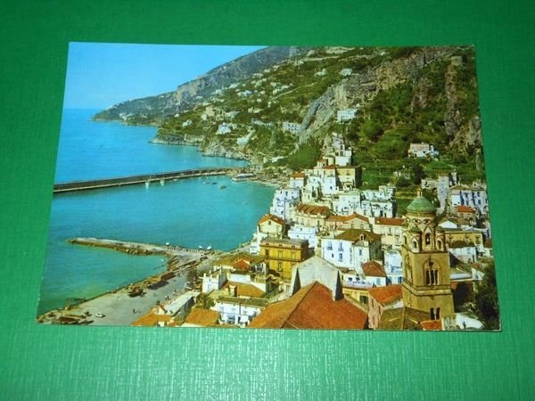 Cartolina Amalfi - Panorama dall' alto 1964