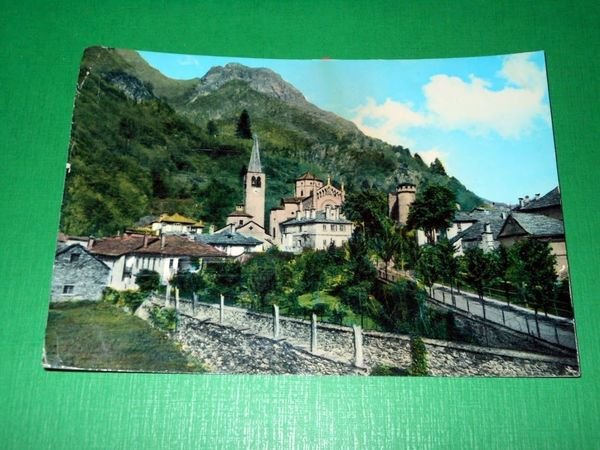 Cartolina Vogogna - Chiesa e Castello Genestredo 1965