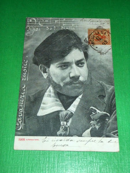 Cartolina Opera P. Mascagni - Cavalleria rusticana 1903 #3335