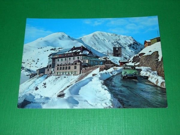 Cartolina Passo dello Stelvio - Albergo Stilfserjoch 1960 ca