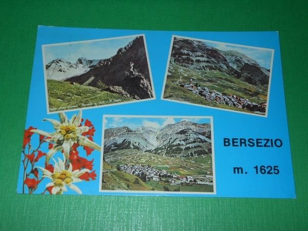 Cartolina Bersezio ( Cuneo ) - Vedute diverse 1980 ca