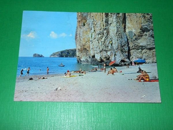 Cartolina Palinuro - Spiaggia dell' Arco Naturale 1971