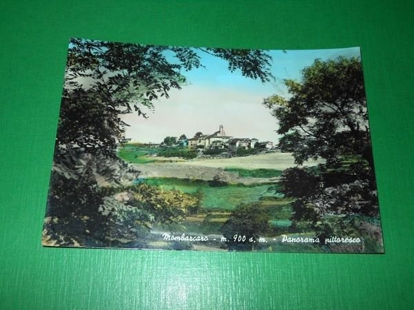 Cartolina Mombarcaro - Panorama pittoresco 1960
