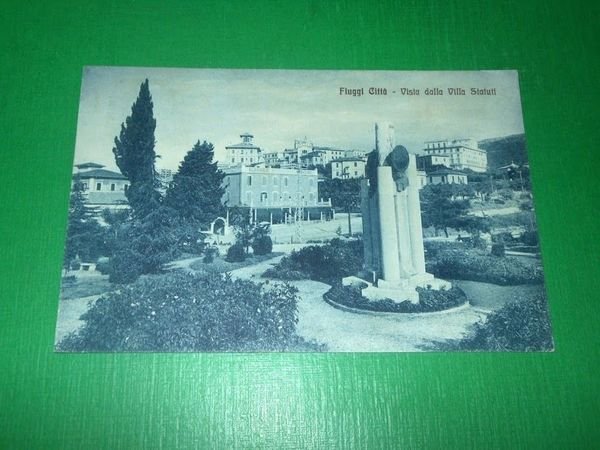 Cartolina Fiuggi Città - Vista dalla Villa Statuti 1933