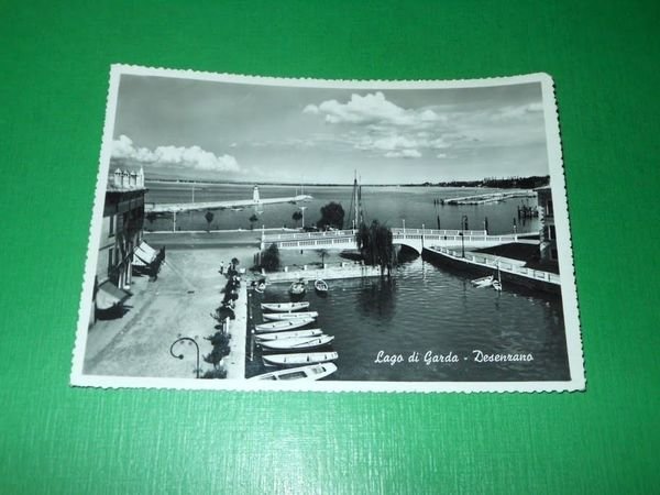 Cartolina Lago di Garda - Desenzano - Particolare 1954