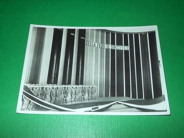 Cartolina XVIII Fiera di Milano (1937) - Padiglione Snia Viscosa