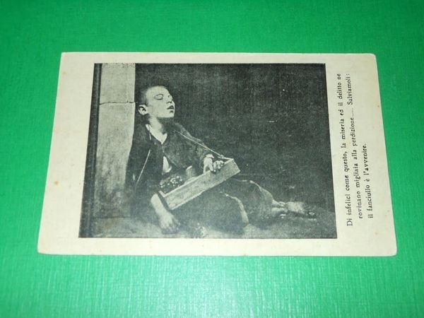 Cartolina Roma - Il Fanciullo e l' avvenire 1930 ca | Immagine principale