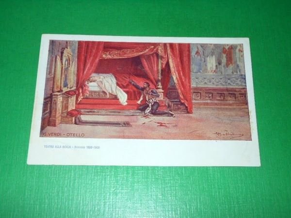 Cartolina Opera G. Verdi - OTELLO - Milano Teatro alla …