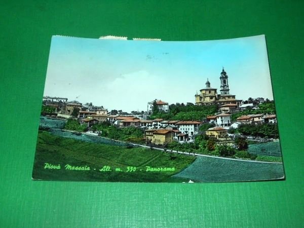 Cartolina Piovà Massaia - Panorama 1969