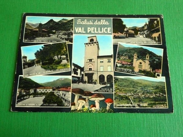 Cartolina Saluti dalla Val Pellice - Vedute diverse 1966 | Immagine principale
