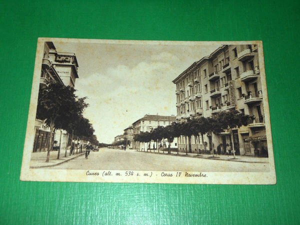 Cartolina Cuneo - Corso IV Novembre 1944 | Immagine Gallery 1
