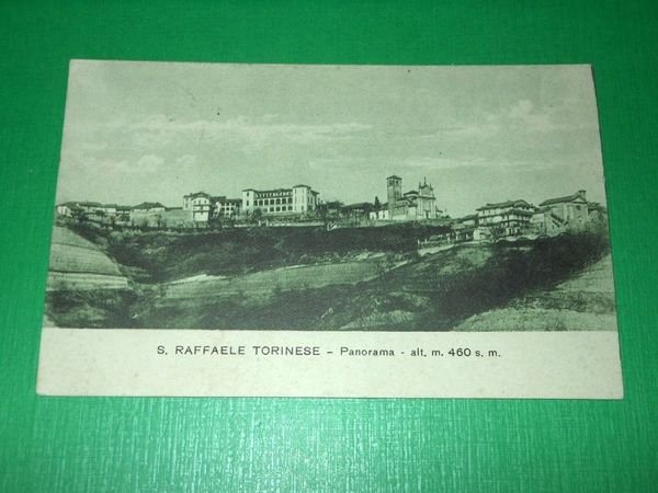 Cartolina S. Raffaele Torinese - Panorama 1929