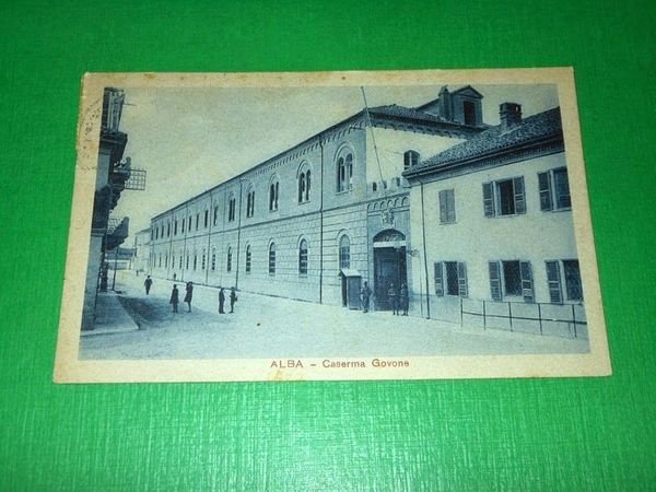 Cartolina Alba - Caserma Govone 1932