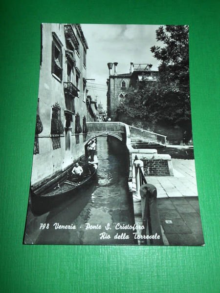 Cartolina Venezia - Ponte S. Cristoforo - Rio della Torresele …