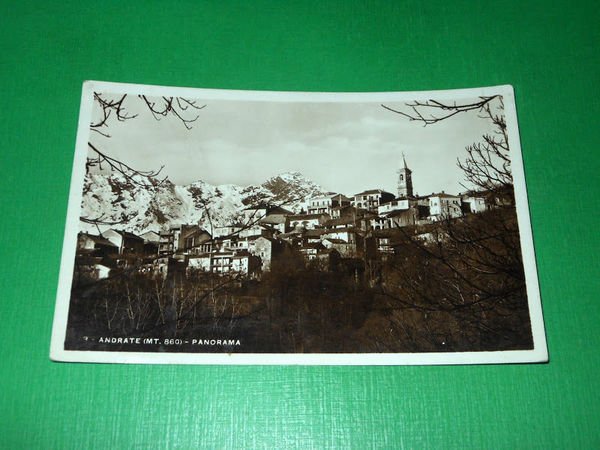 Cartolina Andrate - Panorama - 1935