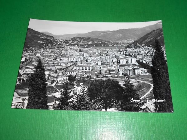 Cartolina Como - Panorama - 1955 ca