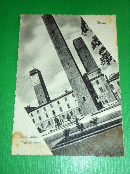 Cartolina Pavia - Scuola Allievi Ufficiali Genio 1942