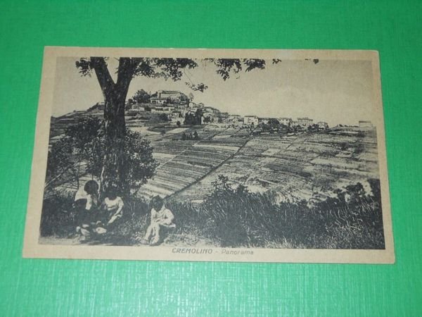 Cartolina Cremolino - Panorama 1943 | Immagine principale