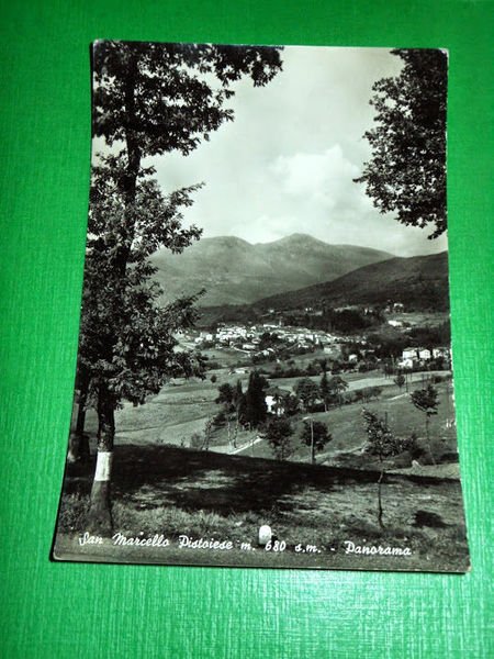 Cartolina San Marcello Pistoiese- Panorama 1961