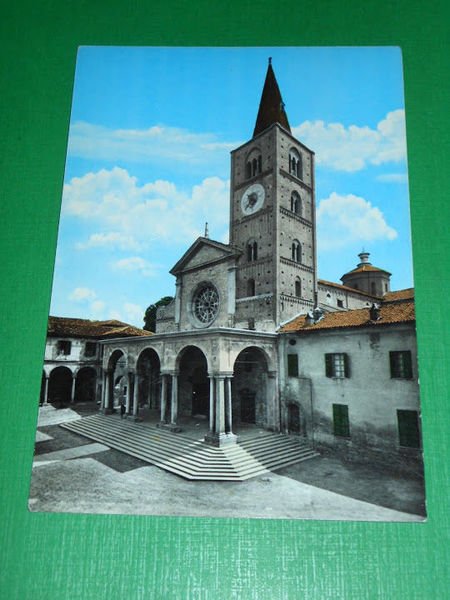 Cartolina Acqui Terme - La Cattedrale 1960 ca
