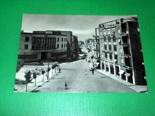 Cartolina Cosenza - Via Alimena 1960 ca