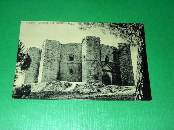 Cartolina Andria - Castel del Monte 1957