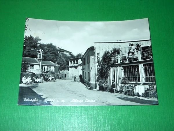 Cartolina Feisoglio - Albergo Centro 1961