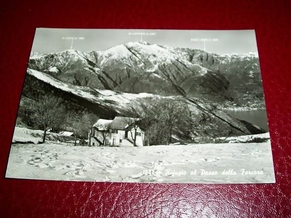 Cartolina Rifugio al Passo della Forcora 1964 | Immagine Gallery 1
