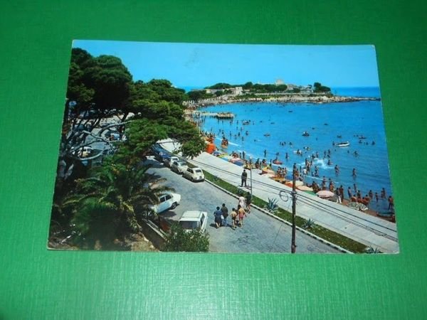 Cartolina Trani - Lido di Colonna 1970 ca