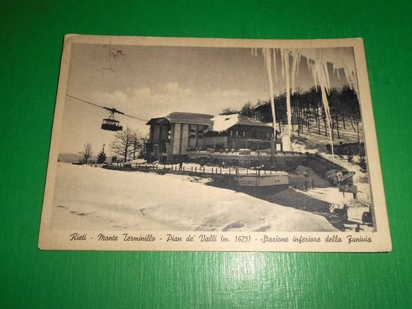 Cartolina Rieti - Monte Terminillo - Pian de' Valli - …