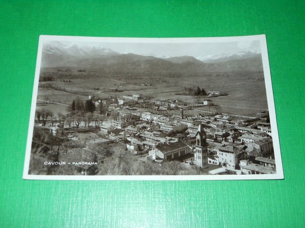 Cartolina Cavour - Panorama 1933