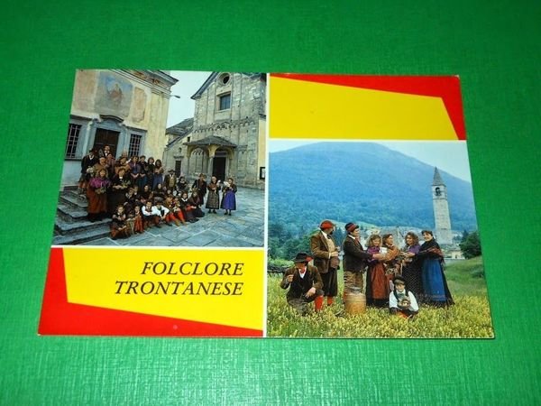 Cartolina Trontano - Costumi Tradizionale 1975 ca | Immagine principale