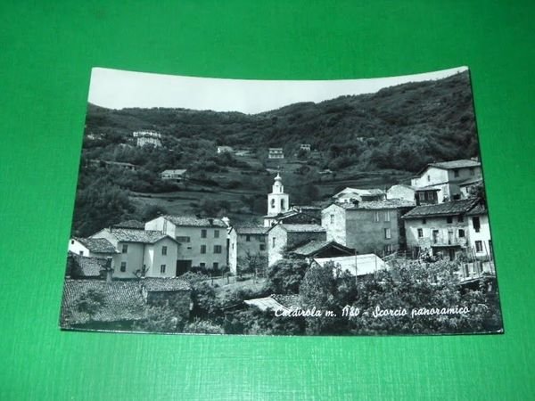 Cartolina Caldirola - Scorcio panoramico 1961