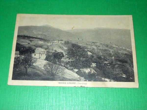 Cartolina Giovo Ligure - Panorama 1933