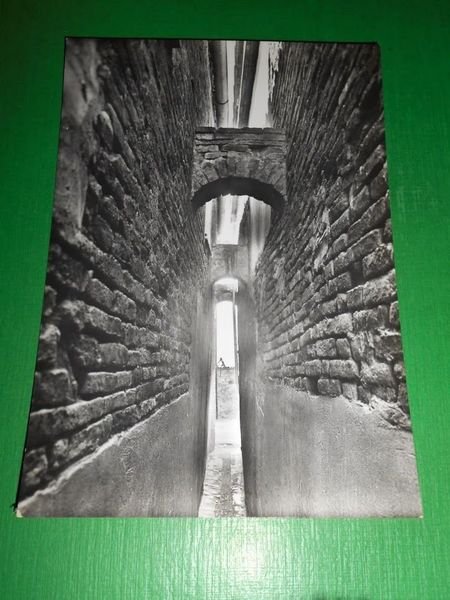 Cartolina Città della Pieve - Via di Bacia donna ( …