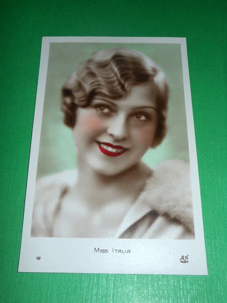 Cartolina Arte Spettacolo - Miss Italia 1940 ca. ( n. …