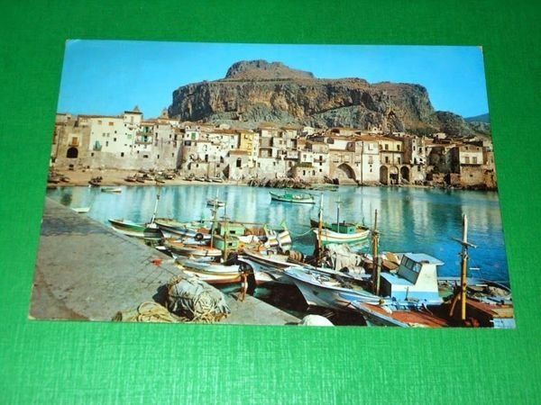 Cartolina Cefalù - La Marina 1981