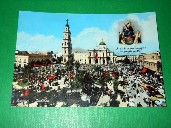 Cartolina Pompei - Giubileo 1964