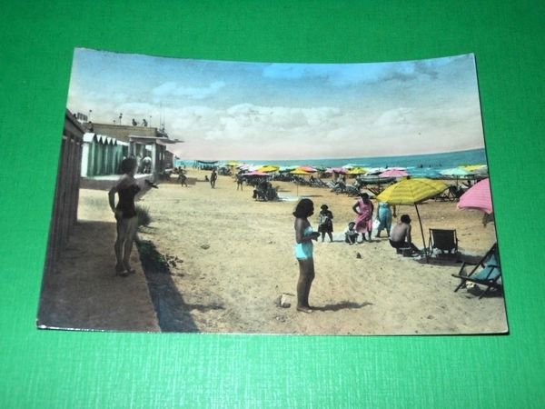Cartolina Ortona - Lido Riccio 1957 | Immagine principale